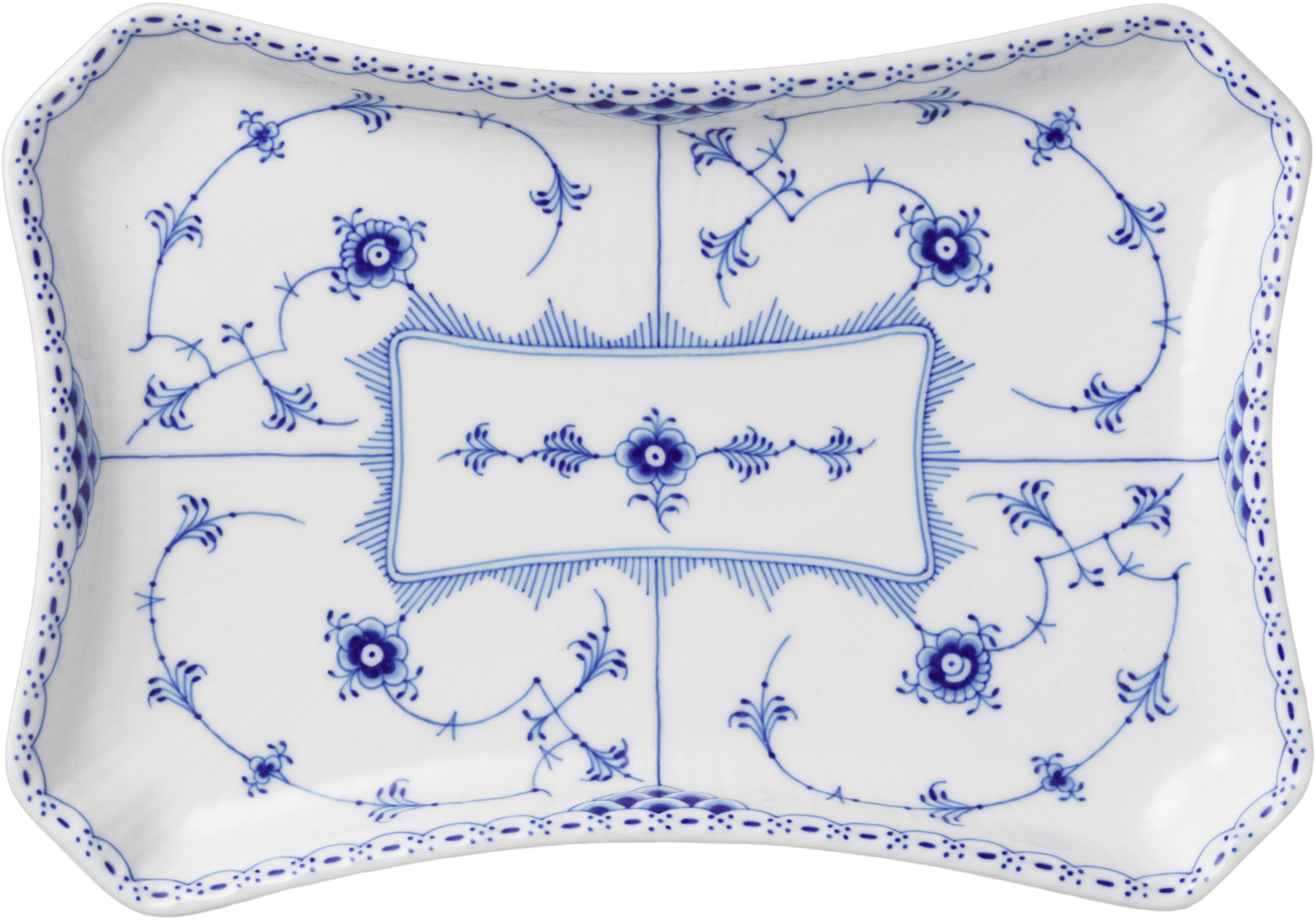 Mussel Halvblonde fad, 24,5 cm